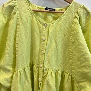 Ilana Kohn  Brenda Dress Key Lime